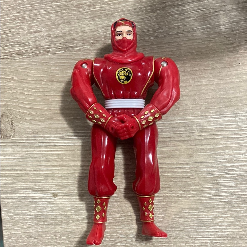 VTG 1995 Bandai Mighty Morphin Power Rangers: Sword Slashing Red Ninja Ranger